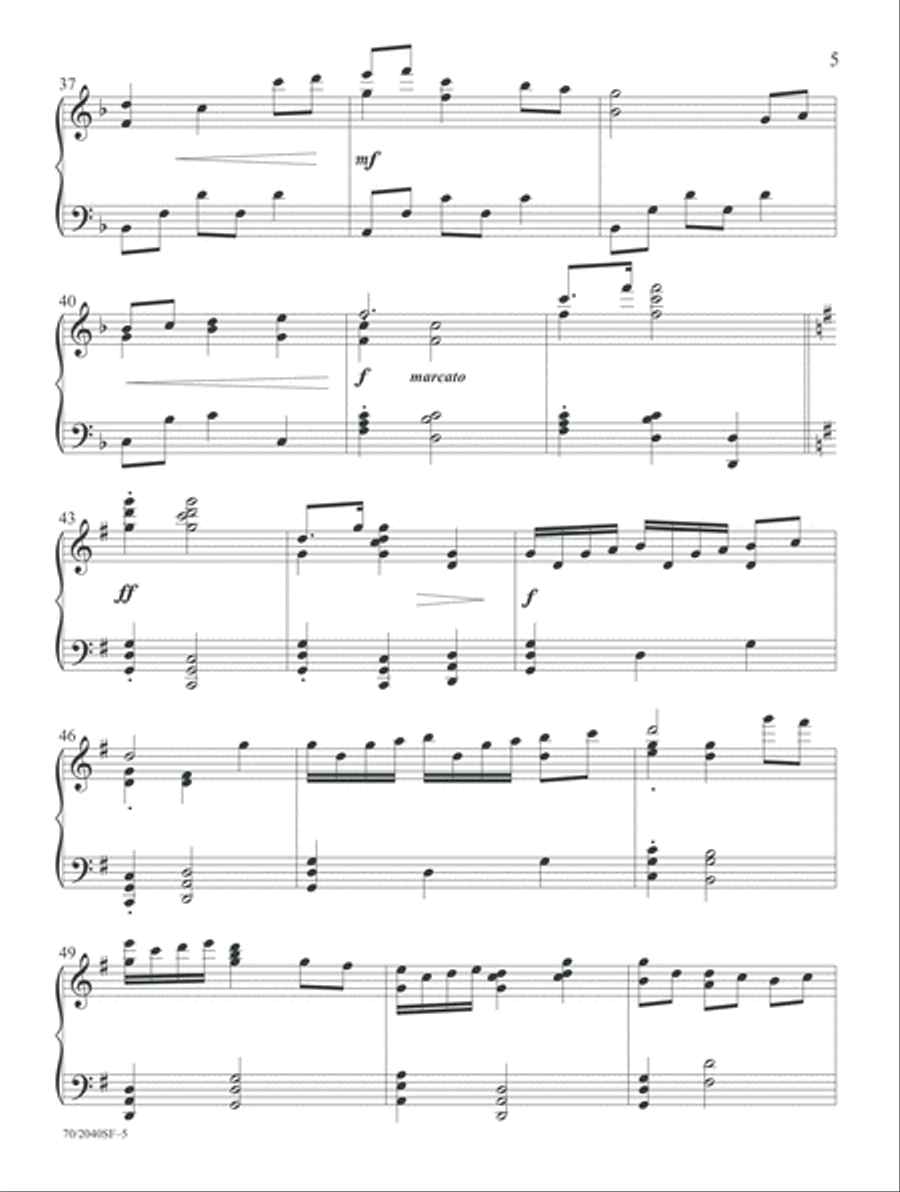 All Creation Sings Piano Solo scores gallery preview page 5