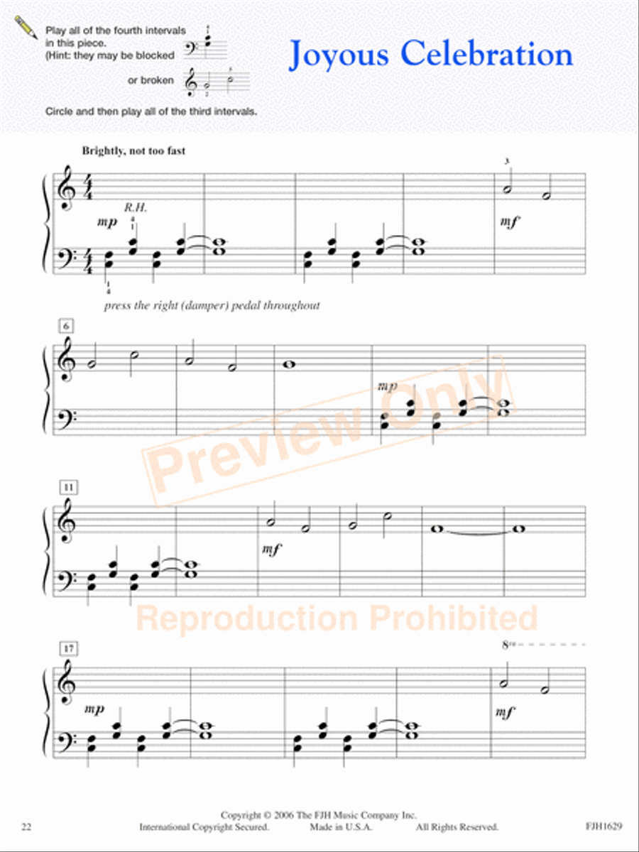 On Stage!, Book 1 On Stage!, Book 1 Easy Piano scores gallery preview page 3