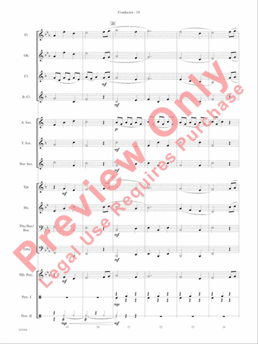 Belwin Beginning Band Kit #2 Concert Band scores gallery preview page 13