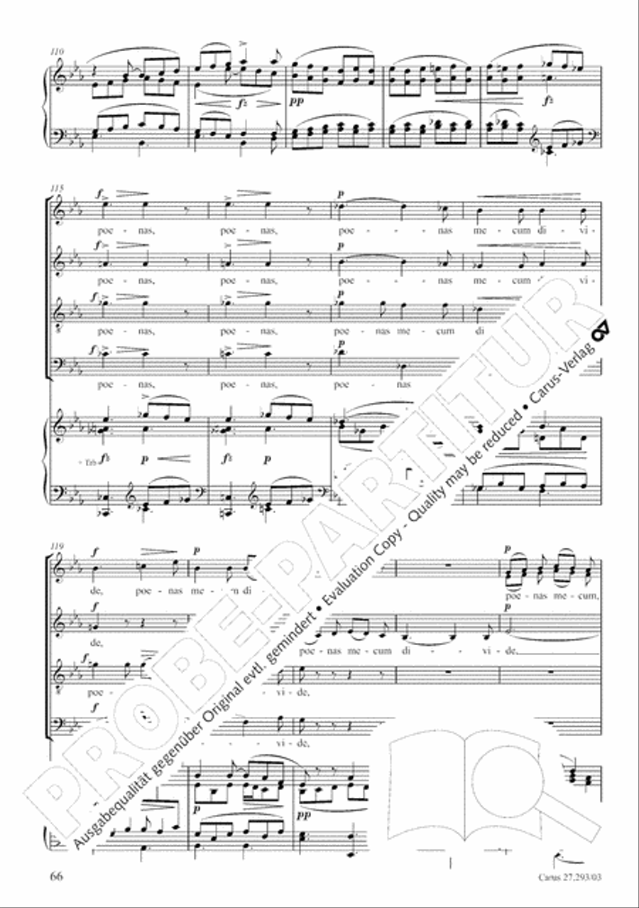 Stabat mater 4-Part scores gallery preview page 73