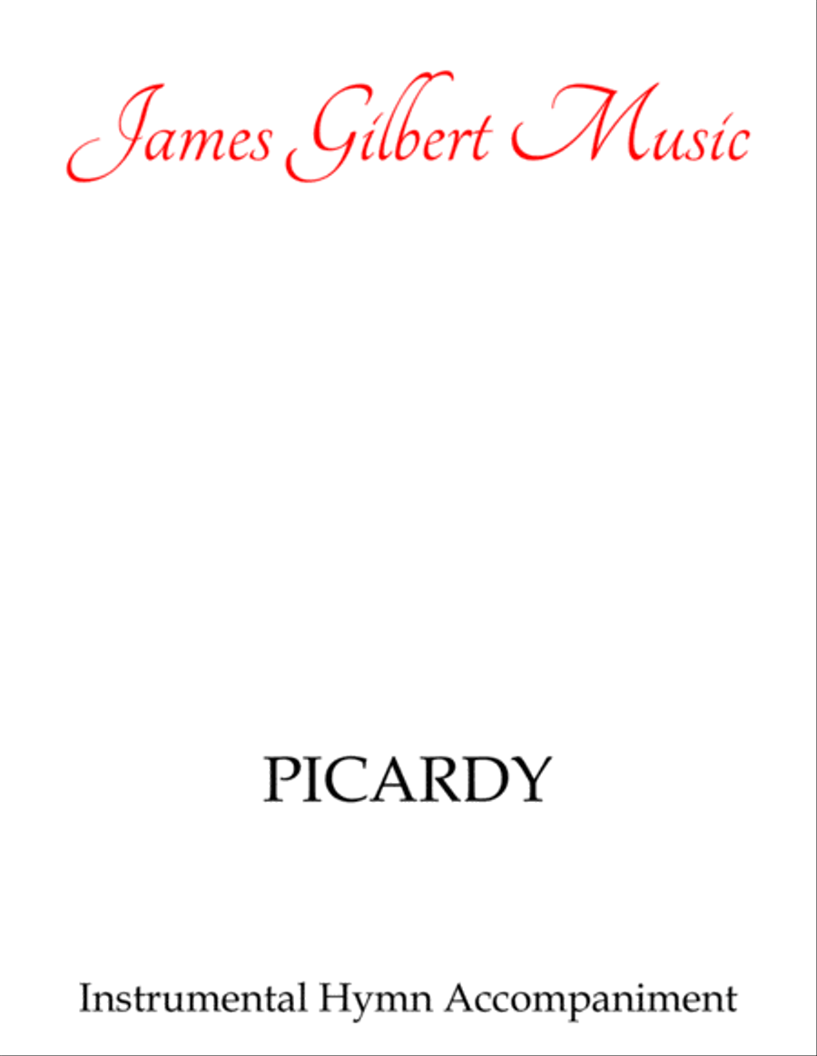 PICARDY (Let All Mortal Flesh Keep Silent) Small Ensemble scores gallery preview page 4