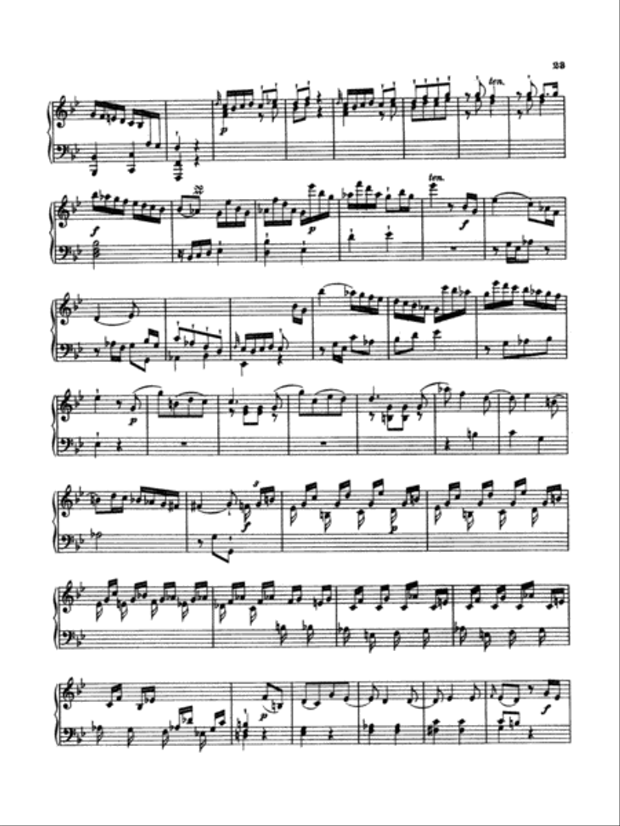 Bach: Sonatas, Fantasias & Rondos (Volume II) Piano Solo scores gallery preview page 2