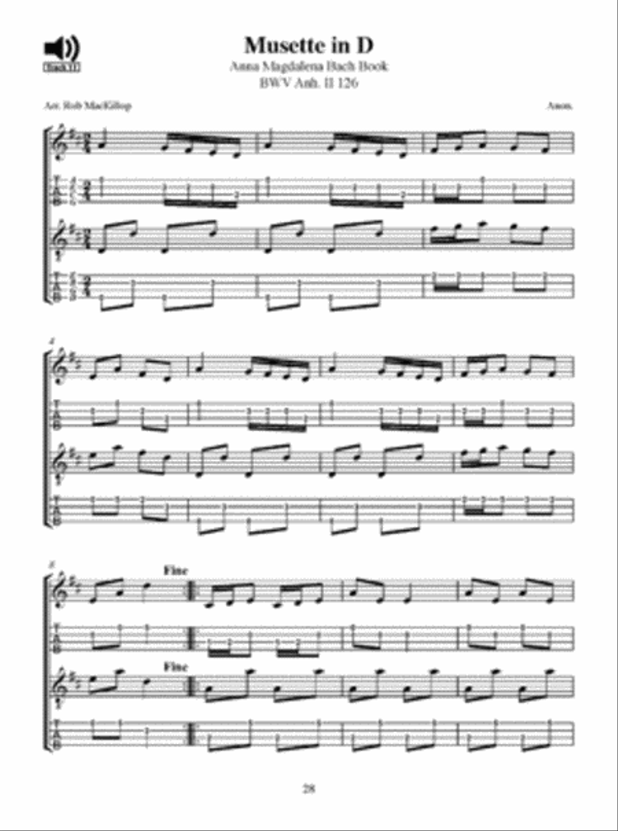 The Bach Uke Book Ukulele scores gallery preview page 3