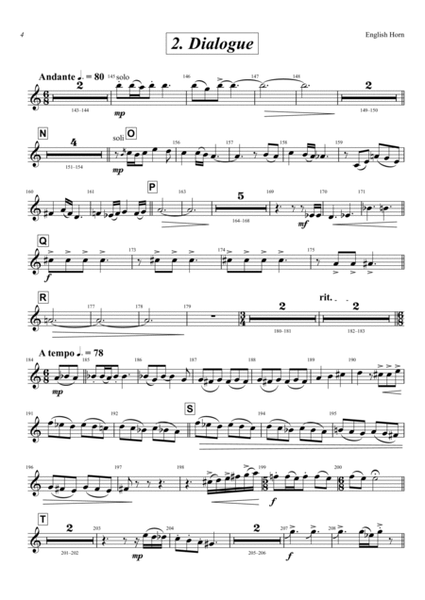 Conflusion - Suite - Wind Ensemble - English Horn