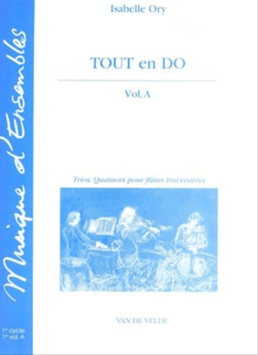 Tout en do - Volume A Flute Quartet scores gallery preview page 1
