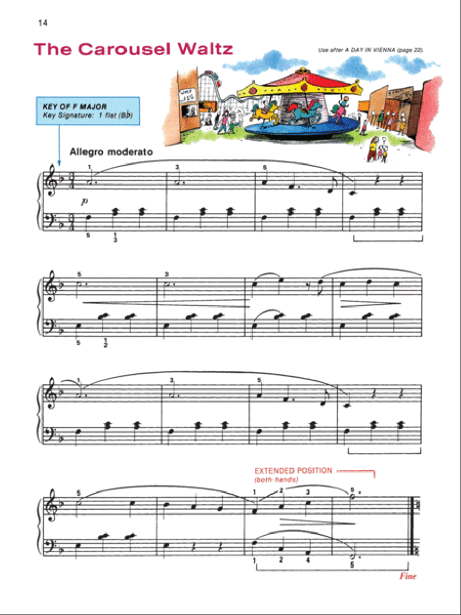 Alfred's Basic Piano Course Fun Book, Level 3 Piano Method scores gallery preview page 4