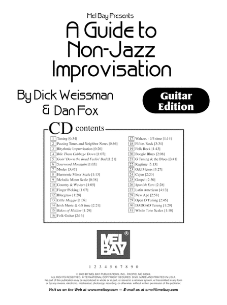 A Guide to Non-Jazz Improvisation: Guitar Edition image number null