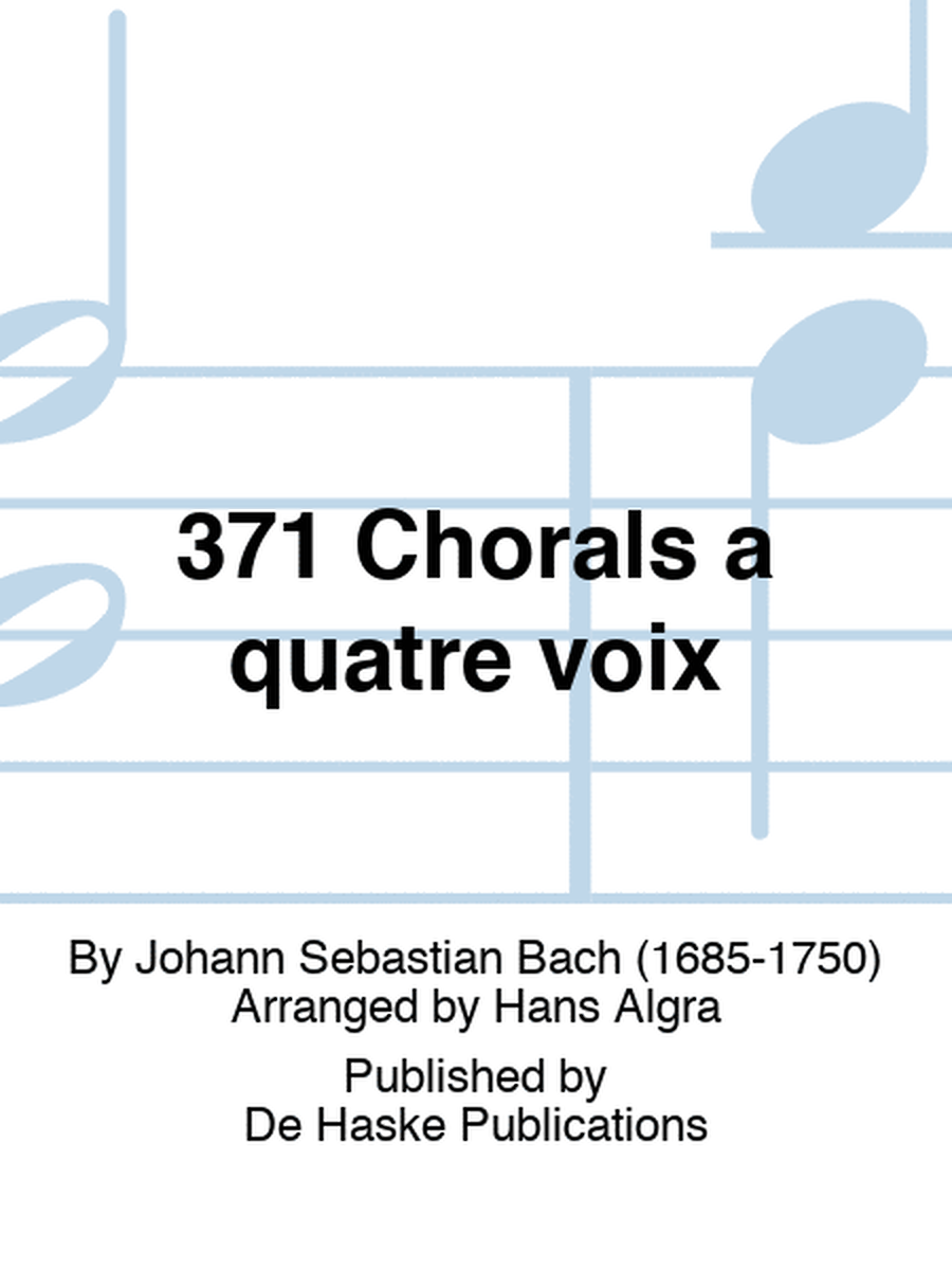 371 Chorals à quatre voix
