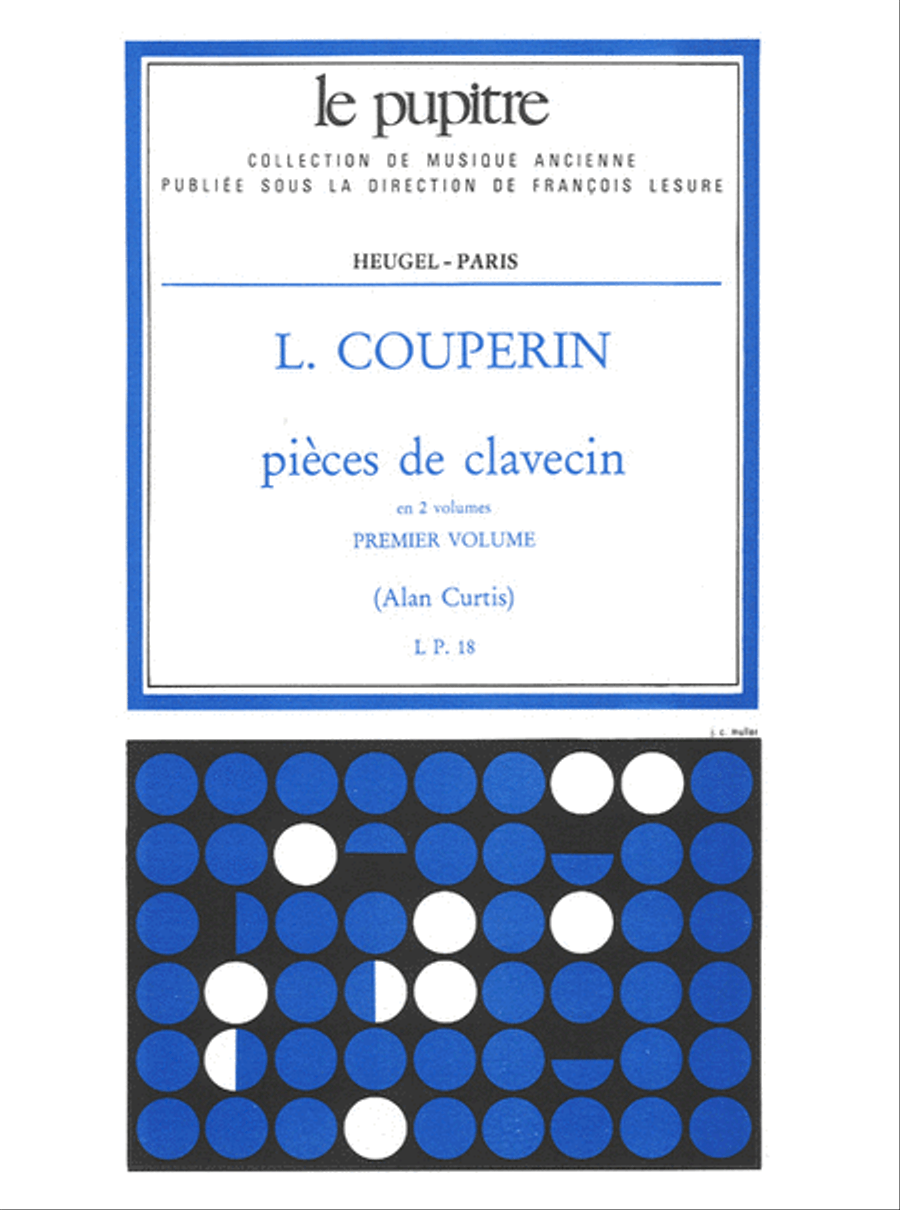 Pieces De Clavecin Volume 1 (lp18) Harpsichord scores gallery preview page 1