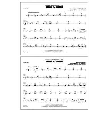 Sing A Song - Tenor Drum