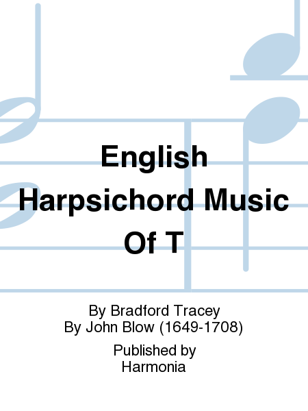 English Harpsichord Music Of T