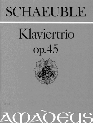 Book cover for Trio op. 45