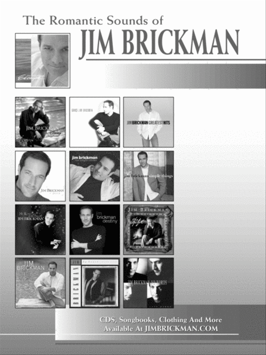 The Essential Jim Brickman Piano, Vocal, Guitar scores gallery preview page 3