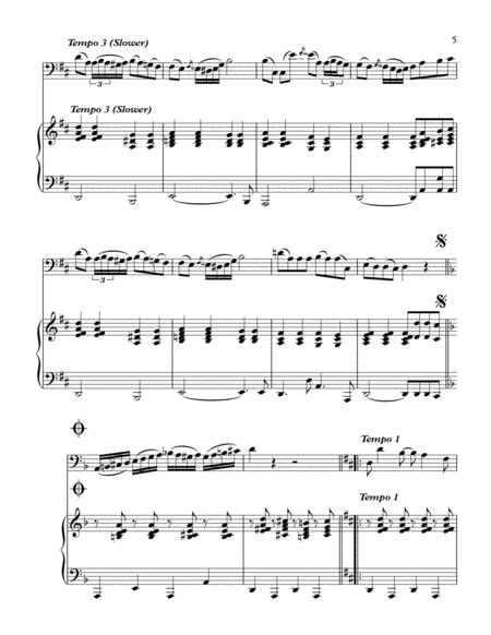 "Czardas"-Piano Background for Trombone and Piano image number null