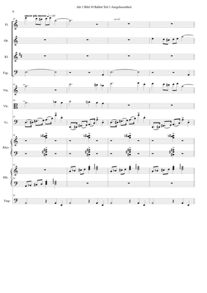 ATON part 14-Ballett-Ausgelassenheit woodwind, strings, piano, harp, timpani image number null