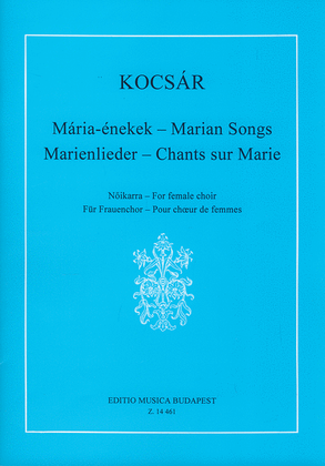 Book cover for Marienlieder für Frauenchor
