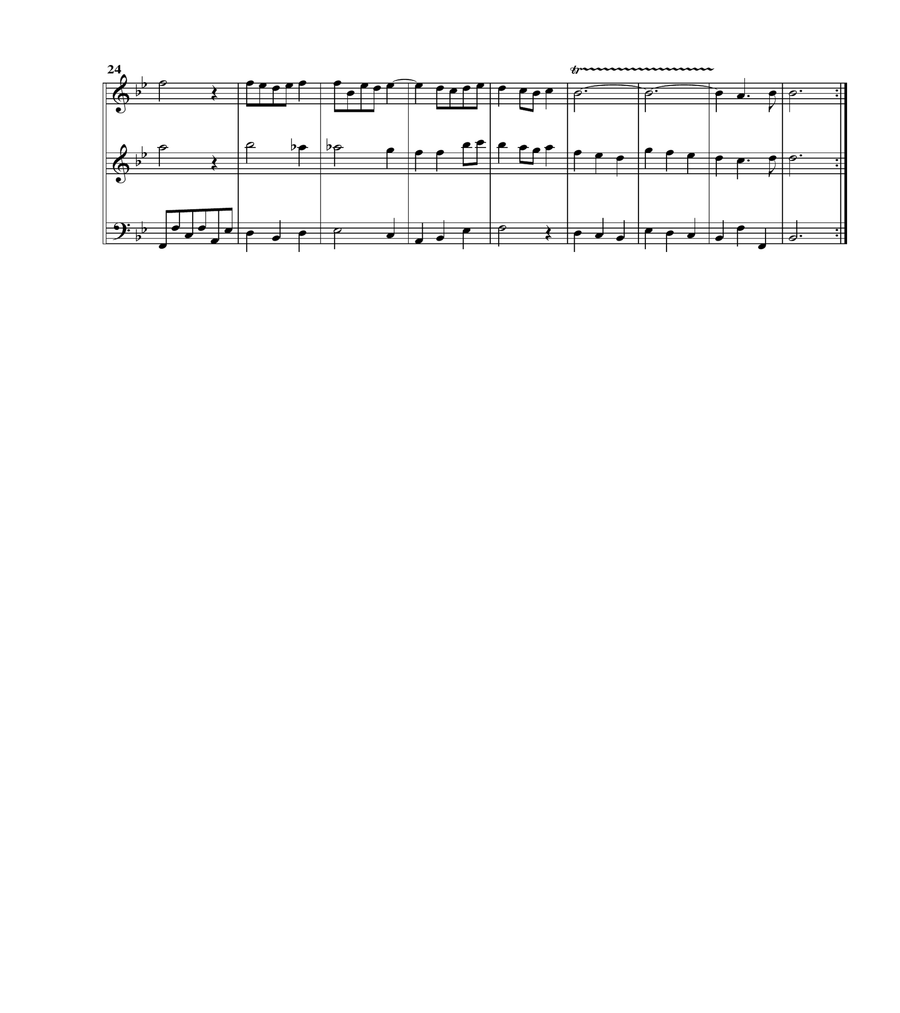11 trios for organ (Arrangements for 3 recorders (AAB)) - Score Only