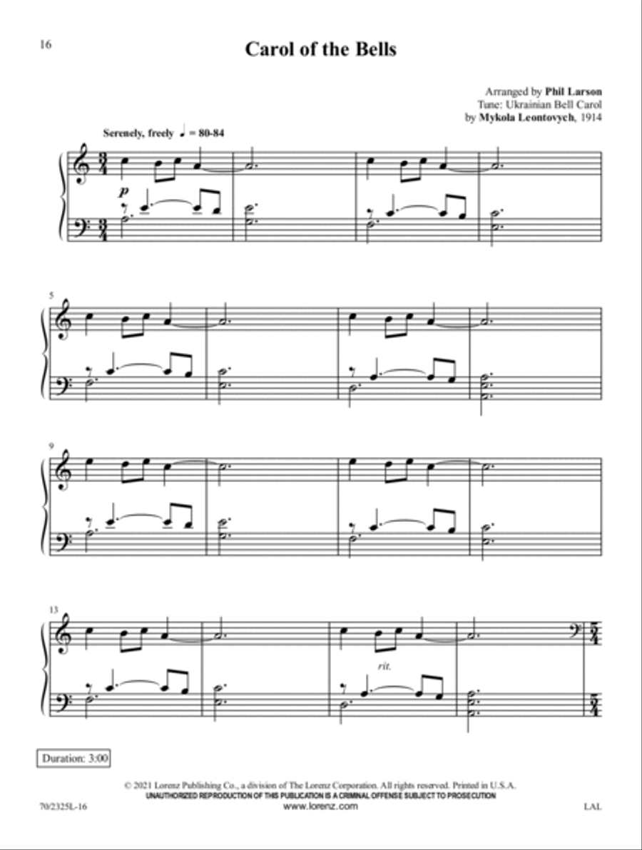 Some Cozy Christmas Piano Piano Solo scores gallery preview page 10