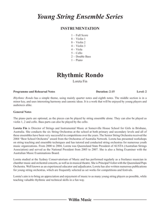 Rhythmic Rondo: Score