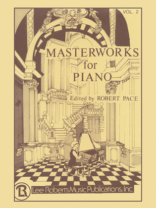 Book cover for Masterworks for Piano - Volume 2