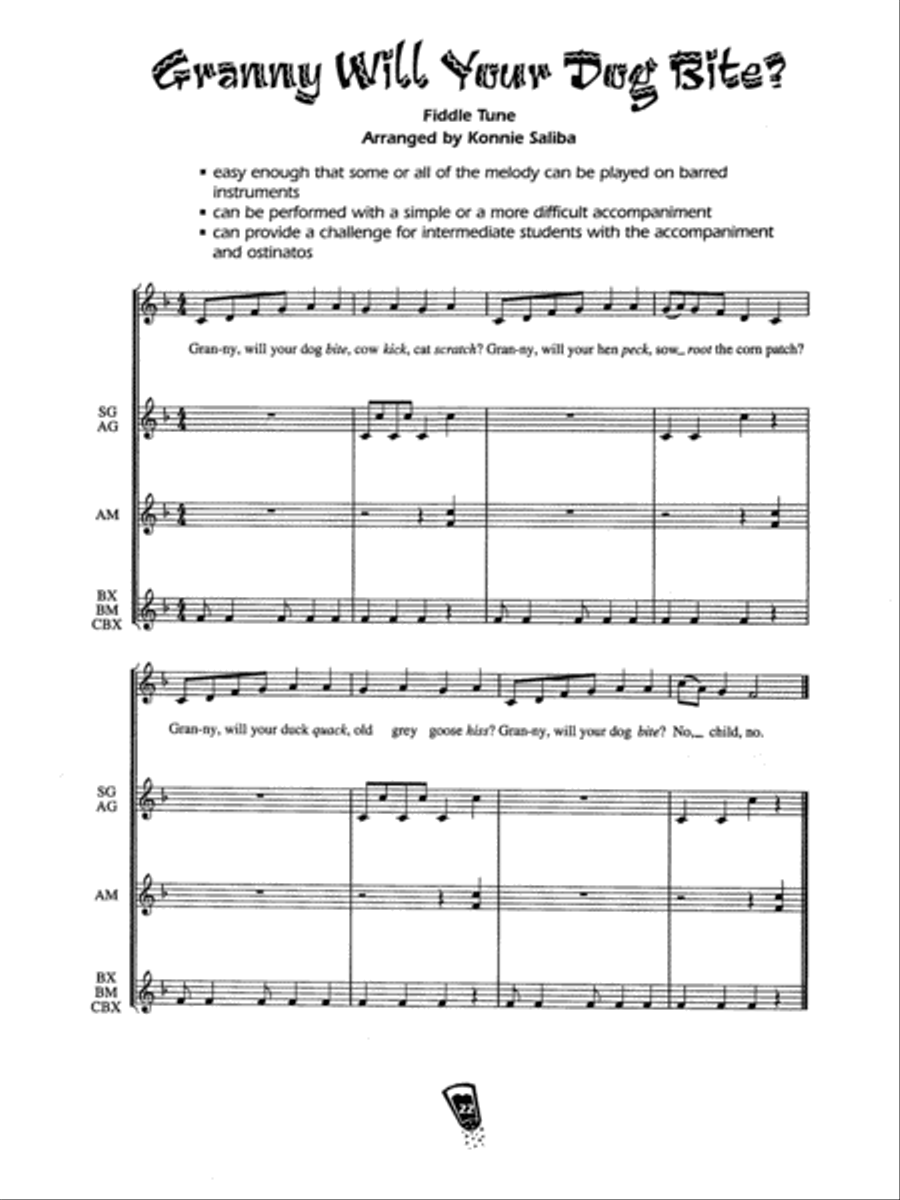 Spice It Up Classroom Materials scores gallery preview page 4