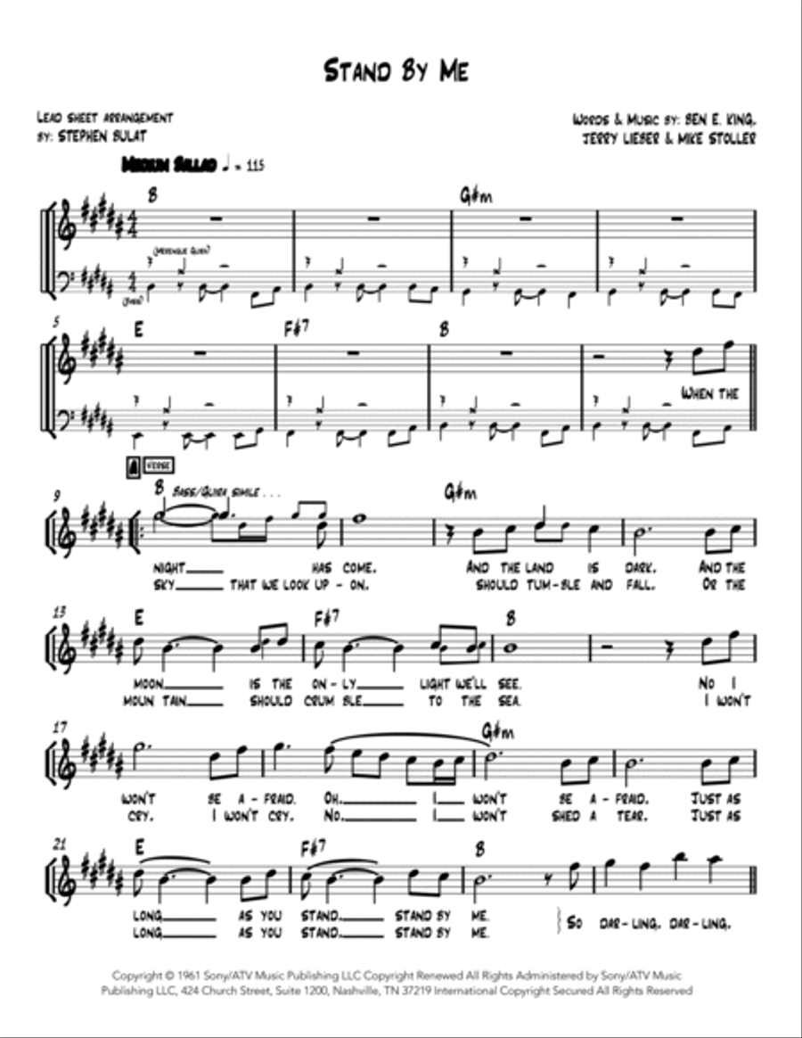 Stand By Me Large Ensemble scores gallery preview page 2