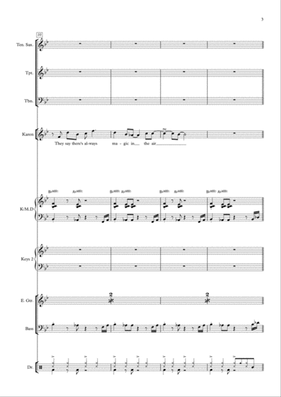 On Broadway On Broadway Small Ensemble scores gallery preview page 3