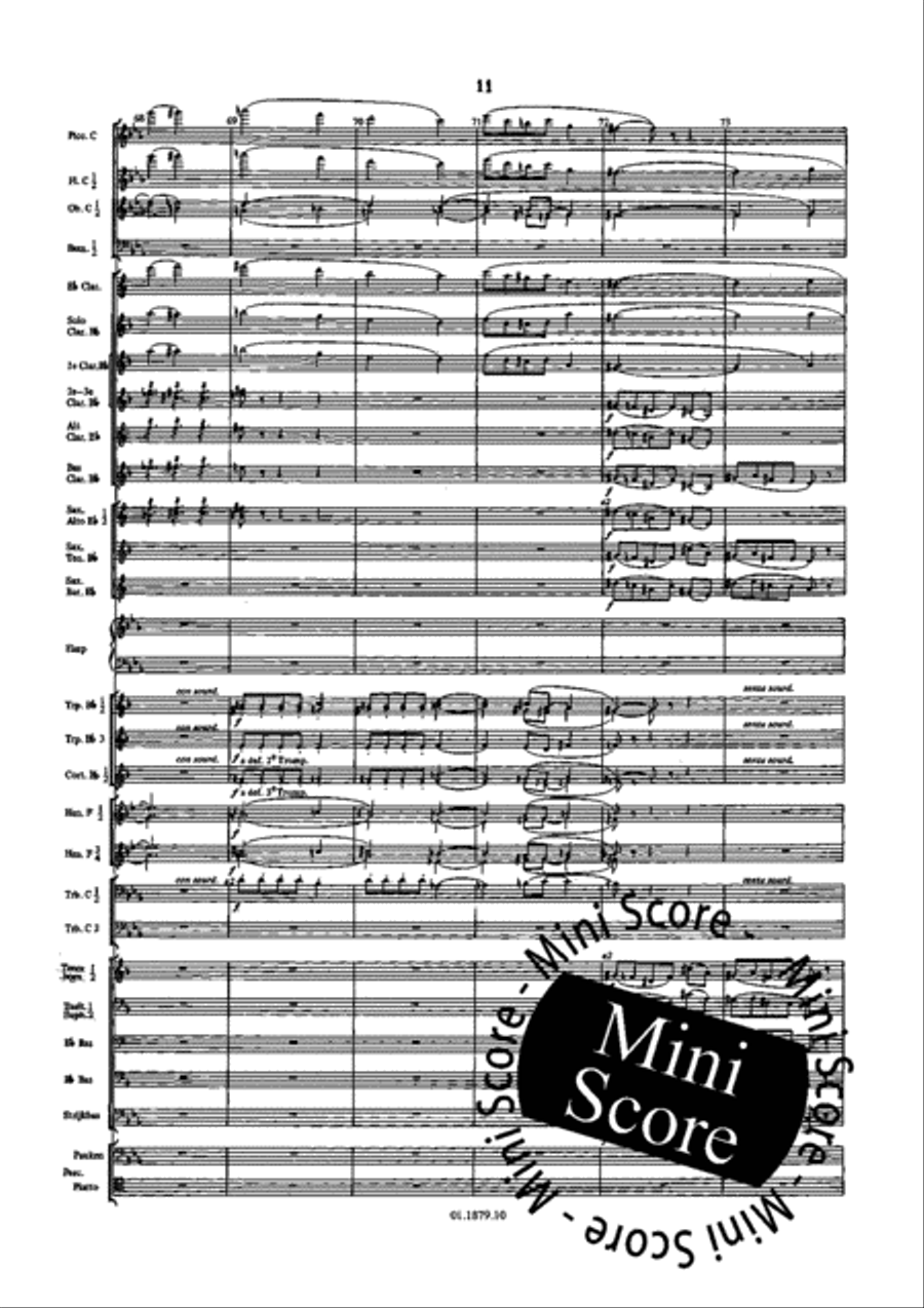Ricercare Concert Band scores gallery preview page 17