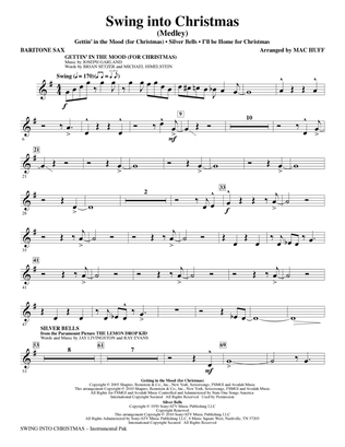 Swing Into Christmas (Medley) - Baritone Saxophone