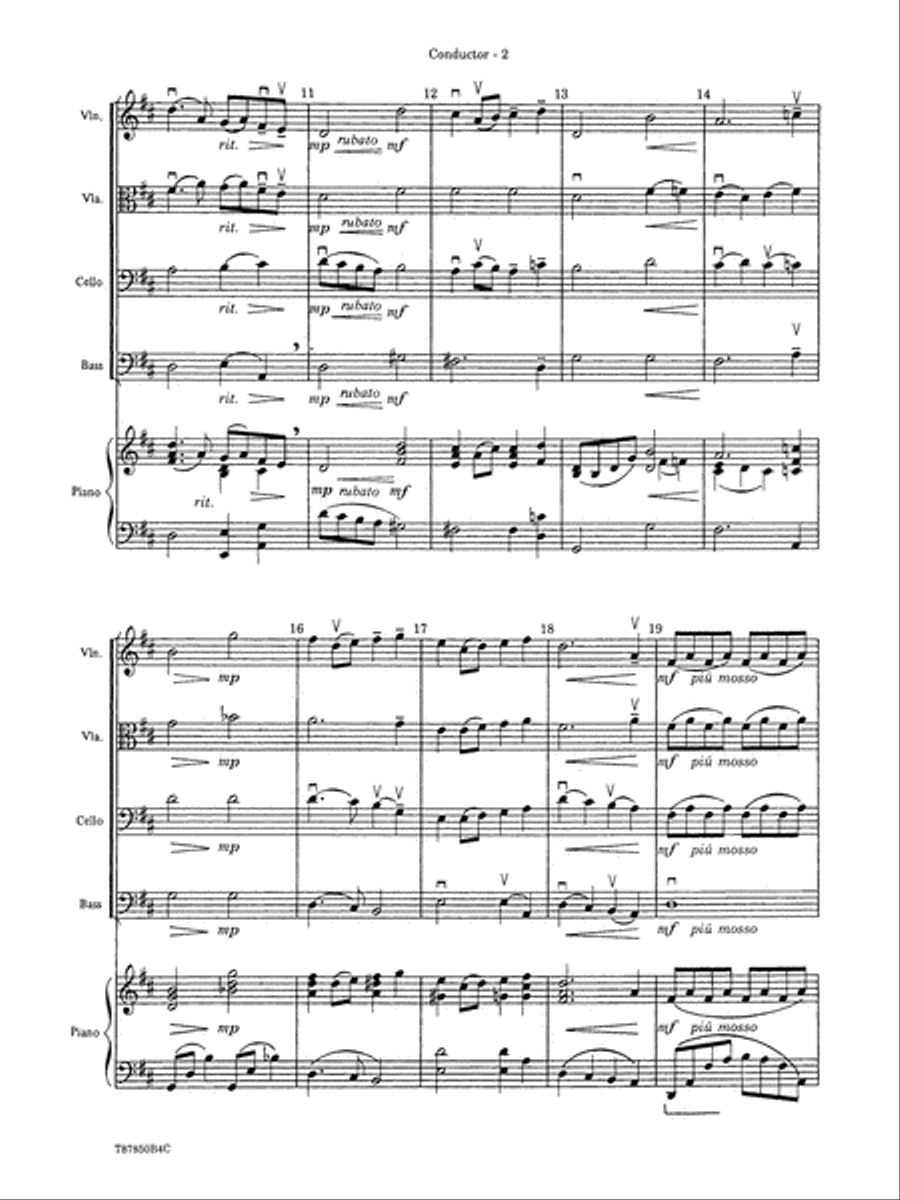 Over the Rainbow: Score String Orchestra scores gallery preview page 4