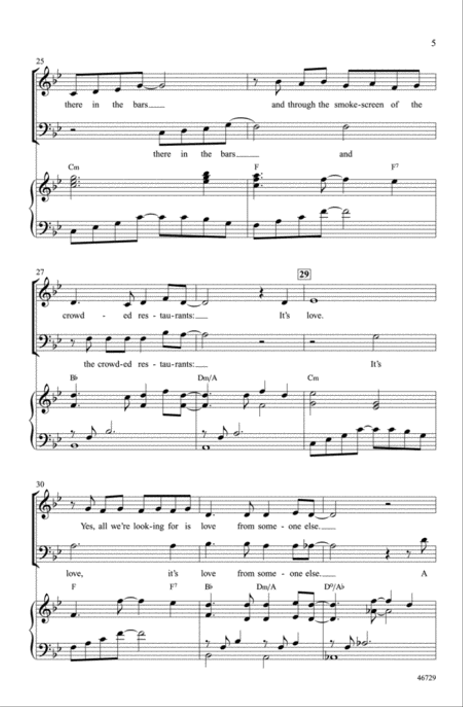 City of Stars City of Stars Choir scores gallery preview page 4