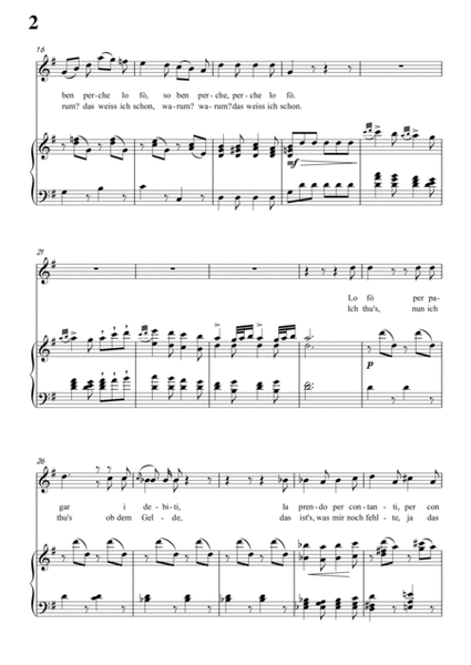Schubert-Il modo di prender moglie,Op.83 No.3 in G for Vocal and Piano