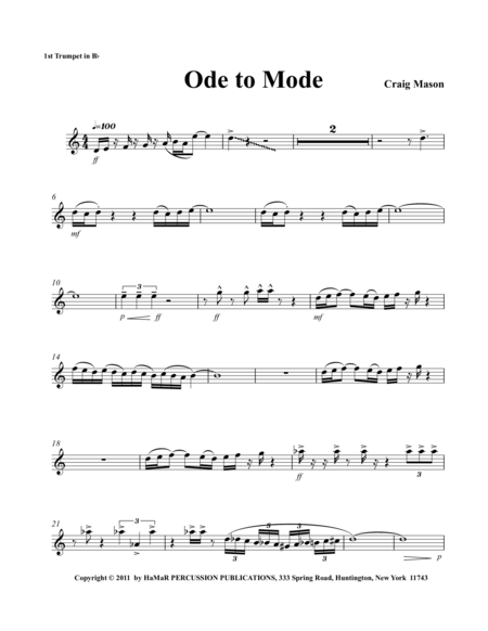 Ode to Mode