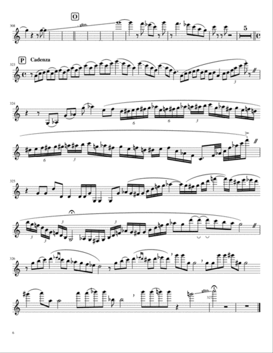 Concerto For Clarinet Large Ensemble scores gallery preview page 6