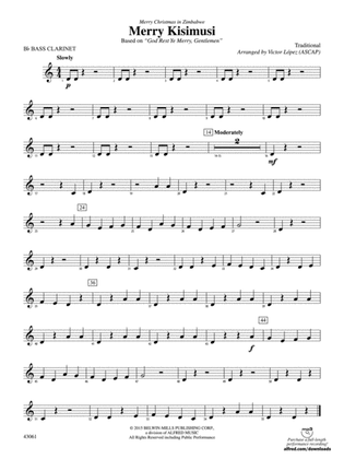 Merry Kisimusi: B-flat Bass Clarinet