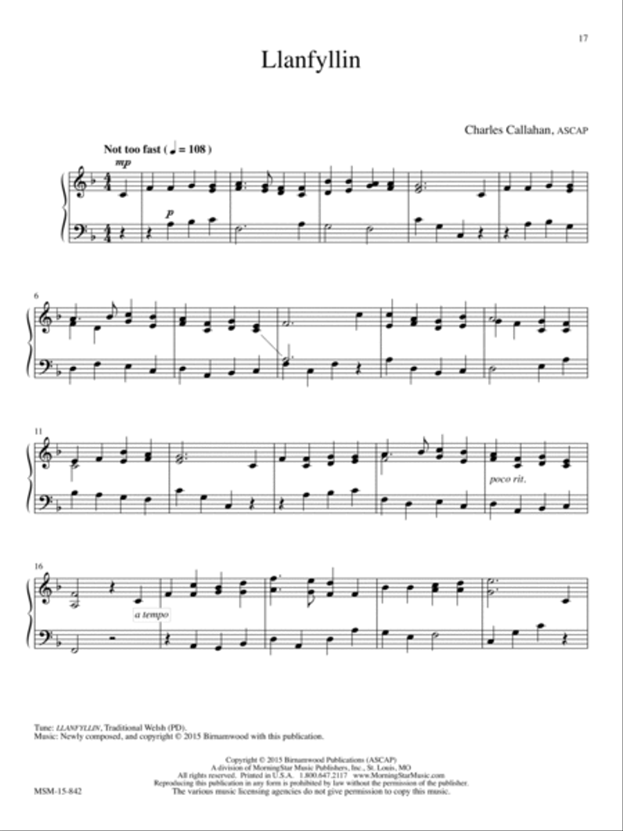 Celtic Collection: 12 Piano Meditations on Celtic Melodies Piano Solo scores gallery preview page 9