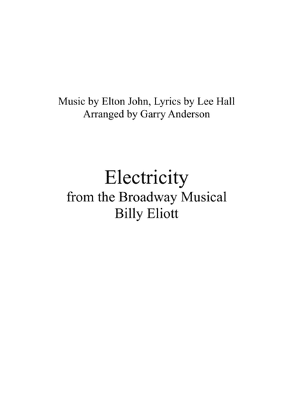 Electricity from the Broadway Musical BILLY ELLIOT image number null