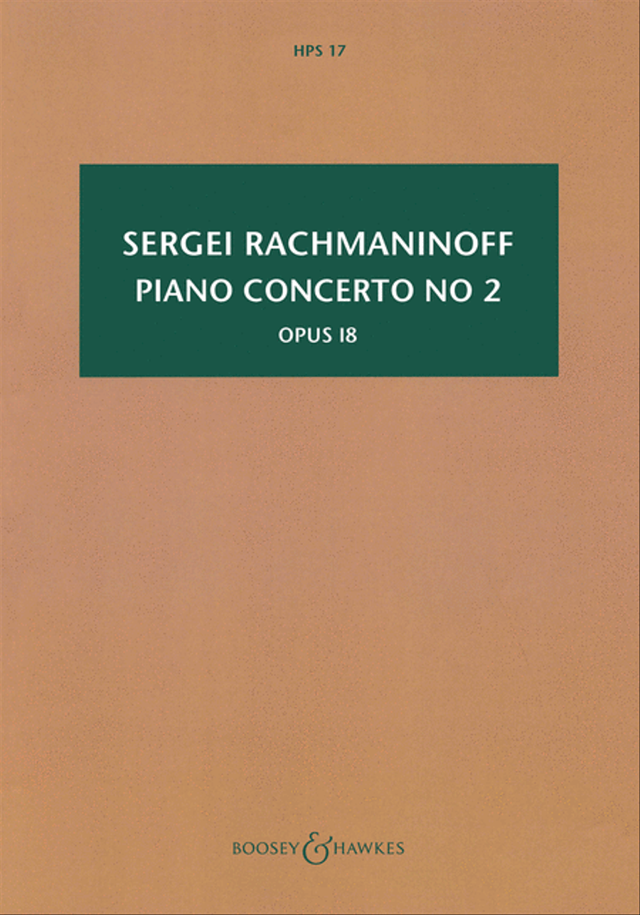 Piano Concerto No. 2, Op. 18 Orchestra scores gallery preview page 1