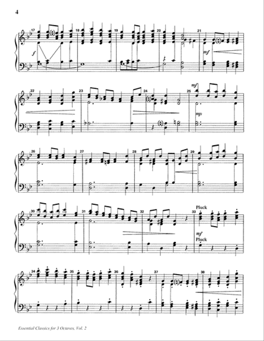 Essential Classics for 3 Octaves, Vol. 2 (Reproducible)-Digital Download 3-Octaves scores gallery preview page 6