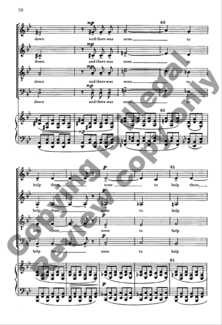 A Psalm Of Thanksgiving A Psalm Of Thanksgiving 4-Part scores gallery preview page 41