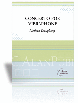 Book cover for Concerto for Vibraphone & Percussion Ensemble