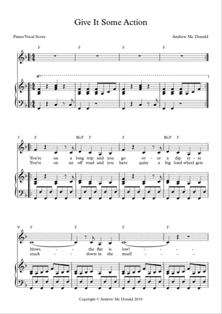 Give It Some Action Voice scores gallery preview page 2
