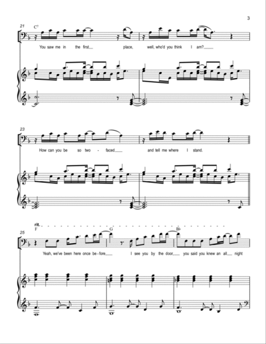 Another Man's Woman Another Man's Woman Voice scores gallery preview page 3