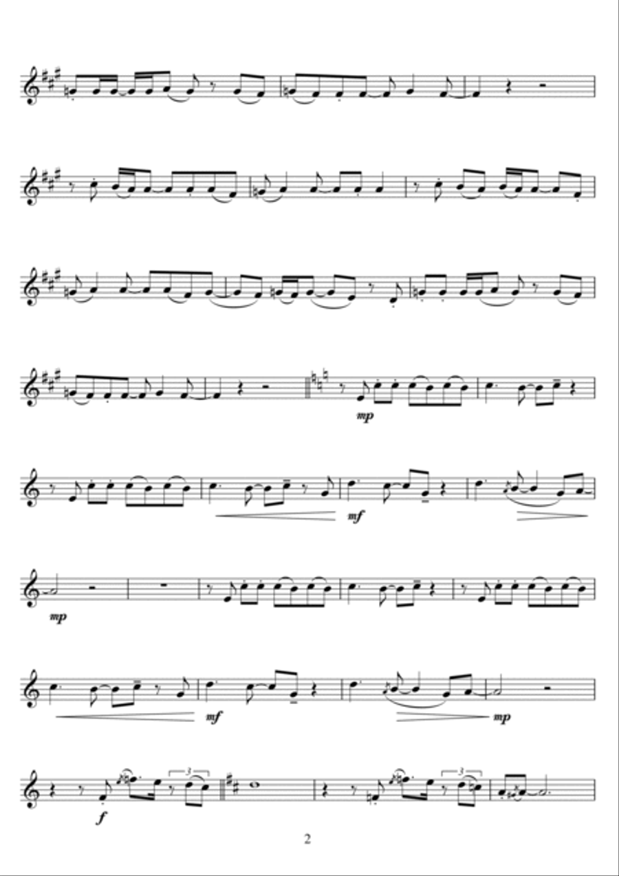 Baker Street Baker Street Flute Solo scores gallery preview page 2