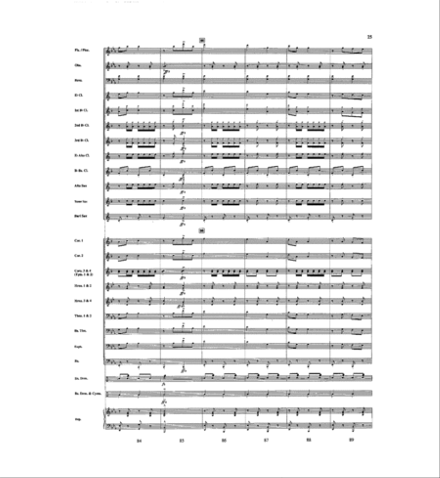 El Capitan Concert Band scores gallery preview page 15