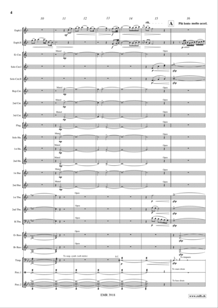 Celtic Folk Celtic Folk Brass Band scores gallery preview page 4