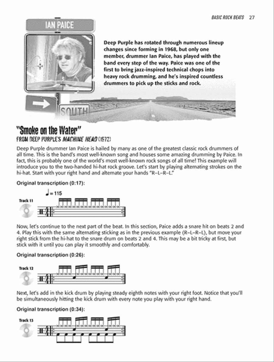 On the Beaten Path -- Beginning Drumset Course, Level 1 Drum Set scores gallery preview page 4