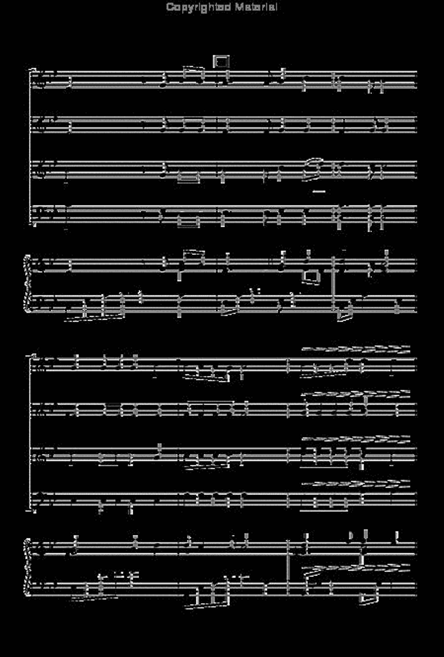 When I Think of You - SATB Octavo 4-Part scores gallery preview page 6