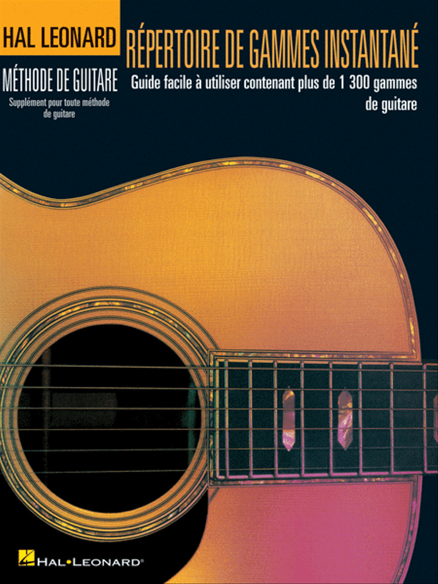 Répertoire D'Gammes Instantané Guitar scores gallery preview page 1