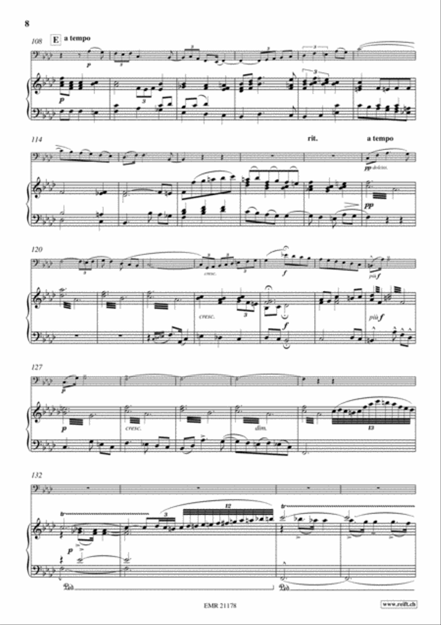 Concerto No. 3 Bass Trombone scores gallery preview page 8